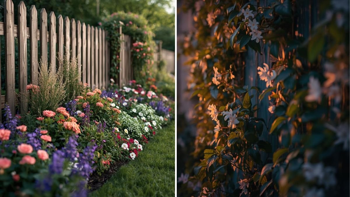 15 Charming Fence Line Flower Bed Ideas to Elevate Your Garden with Color and Texture